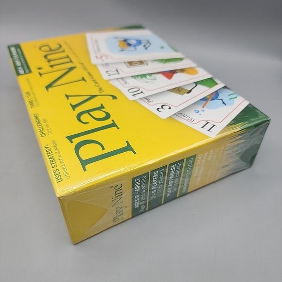 Play Nine The Card Game of Golf New in Box Sealed Great for Golfing Family Fun - Picture 6 of 10